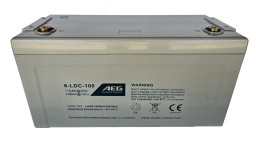 ΜΠΑΤΑΡΙΑ 6-LDC-100 AEG CARBON 12V 110AH c100